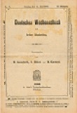 DEUTSCHES WOCHENSCHACH / 1906 vol 22, no 25